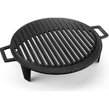 Mabeyn Metal Silikon Kulplu Döküm Mangal IZGARASI,22X32