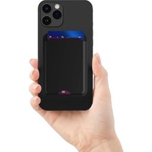 Mabeyn Smart Takip Edilebilir Manyetik Akıllı Deri Kartlık Ekstra Güçlü Mıktanıs ile Tam Kenetlenme ve Sağlam Tutuş Magsafe Uyumlu X6607