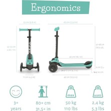 Mabeyn Scotti - 3 Tekerlekli Scooter - Mint