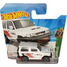 Mabeyn - Bajero - Mud Studs 3/5 - HKK36 - Short Card - Beyaz - Rally Art - Mattel 2023