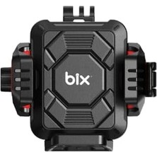 Mabeyn Bix BMPH04 Ayna Bağlantılı 360° Ayarlanabilir Titreşim Önleyici Motosiklet & Bisiklet Telefon Tutucu