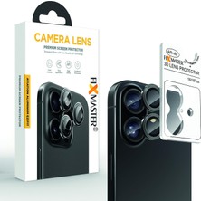 Mabeyn iphone 16-16 Plus Uyumlu Kamera Lens Koruyucu, Kolay Kurulum, Alüminyum Alaşımlı Çerçeve, Darbelere ve Çizilmelere Karşı Yüksek Dayanıklı Temperli Cam (Mavi)