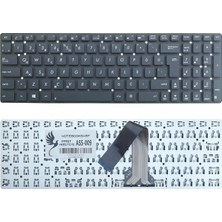 Mabeyn Asus K75VJ, K75VM, R500A, R500D Ile Uyumlu Klavye, Siyah