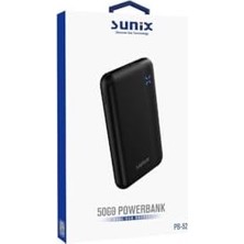 Mabeyn 5000 Mah Çift USB Çıkışlı Powerbank Siyah Pb-52