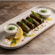 Mabeyn Beyaz Seramik Sunum Tabağı Seti 6'lı Beyaz, Modern Minimalist Tasarım, Restoran ve Ev Kullanımı Için Ideal