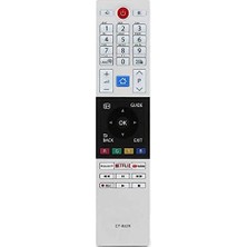 Mabeyn Toshıba CT-8543 CT-8528 Televizyon Kumandası Rakuten Tv Youtube Netflix Tuşlu