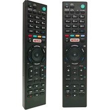 Mabeyn Sony Bravia Smart Tv Için Uygun Netflix Düğmeli Yeni Uzaktan Kumanda - Kurulum Gerektirmez RMT-TX100D RMT-TX200E RMT-TX101J RMT-TX102U RMT-TX102D