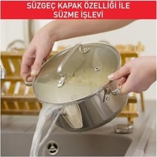 Mabeyn Duetto Indüksiyon Tabanlı 8 Parça Çelik Tencere Seti - 2100139450