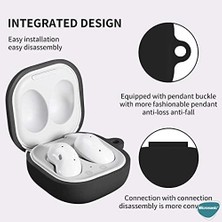 Mabeyn Galaxy Buds Pro Için Kılıf Mat Silikon Lila [buds Pro ile Uyumlu Kılıf - Lila]