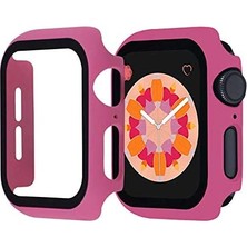 Mabeyn 40MM ile Uyumlu Full Kasa Korumalı Ekran Koruyucu Pembe