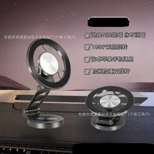 Mabeyn Torpido Üstü Araç Içi Telefon Tutucu Göğse Yapışan Manyetik Mıknatıslı Telefon Tutucu iphone 12-16 Pro Max Direk Yapışan Telefon Tutucu S25 Ultra Telefon Tutucu (2. Model)