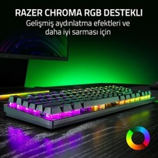 Mabeyn Huntsman V3 x Tenkeyless (Mor Anahtar) - Espor Için Optik Klavye - Sayısal Tuş Takımı Tasarımı Yok - Programlanabilir Tuşlar - Rgb Teknolojili - Qwerty Tr-Düzen | Siyah