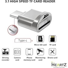 Mabeyn Card Reader Kart Okuyucu Tüm Type C Cihazlar Için Çipli Kart Okuyucu ve Dönüştürücü (Ha-02 Type C - Micro Kart Okuyucu)