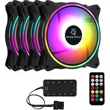 Mabeyn Gameforce Core 4X120MM Rgb Fan