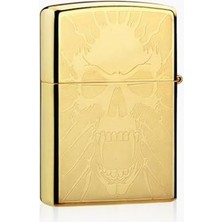 Cekar Store Gold Kuru Kafa Tasarım USB Şarjlı Elektrikli | Rüzr Geçirmez | Çift Arc Ateşleme Çakmak