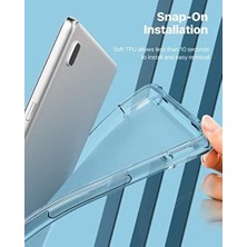 Mabeyn Galaxy Tab A7 Lite T220 T225 T227 ile Uyumlu Kılıf Darbelere Dayanıklı Şeffaf Kapak Şeffaf