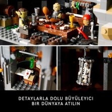 Mabeyn Yüzüklerin Efendisi: Barad-Dûr 10333 – Yetişkinler Için Sauron, Gothmog, Ork, Frodo, Sam ve Gollum Minifigürleri Içeren Sergilenebilir Film Hatırası Modeli Yapım Seti, Hediye Fikri (5471 P)