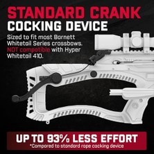 Cekar Store Crank Coc Device For Crossbow, Amxtrous, Easy Installation, Reduce Coc Rence By 93%