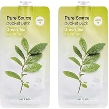 Mabeyn Yeşil Çay Özlü Nemlendirici Uyku Maskesi Pure Source Pack (Green Tea) 10ML 2li Paket