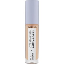 Mabeyn Pastel Eye Cream + Hydrating Satin Concealer - Göz Kremi + Göz Altı Kapatıcısı, 63 Milkshake, 4,3 ml