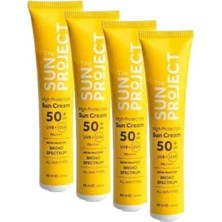 Mabeyn Görkito The Sun Yüksek Korumalı Hibrit Güneş Kremi 50+ Spf 40 ml (4 Paketi)