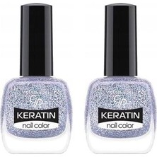 Mabeyn Keratin Nail Glitter NO:412 - Oje 2li Paket