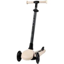 Mabeyn Let's Be Child Let's Ride 3 Tekerlekli Katlanabilir Işıklı Scooter Bej