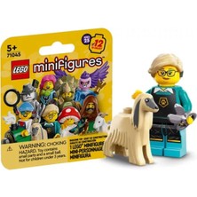 Mabeyn LEGO Minifigür 71045 Seri 25-12 - Pet Groomer 5702017567588