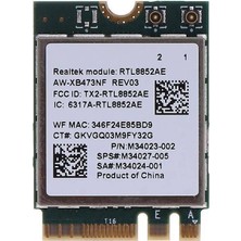 Bilbor Bilgisayar Azurewave AW-XB503NF Uyumlu Notebook Wifi Card