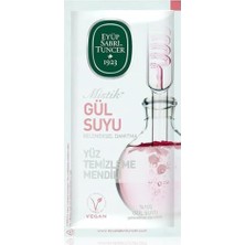 Mabeyn Mistik Gül Suyu Yüz Temizleme Mendili 30'lu Paket (Büyük Boy)