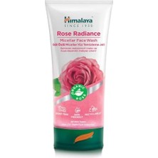 Mabeyn Himalaya Since 1930 Micellar Parlatıcı Yüz Temizleyici, Organik Gül, Makyaj Temizleyici, Normal ve Yağlı Ciltler, 150ML