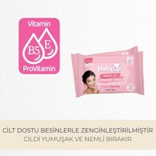 Mabeyn 3’ü 1 Arada Makyaj Temizleme Mendili Yüz, Göz & Dudak Için, 240 Yaprak (12 Paket x 20’li)