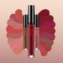 Mabeyn Cosmetics Lipstick 19 Blast Kalıcı Likit Ruj, Mor
