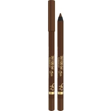 Mabeyn Tattoo Gel Eyepencil - 115 Rustic Brown - Uzun Süre Kalıcı Gel Göz Kalemi
