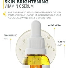 Mabeyn Aydınlatıcı Vitamin C Serum 30 ml (Ascorbıc Acıd%15 Ferulıc Acıd%0.5 Aloe Vera)
