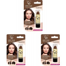 Mabeyn Grey Hair -Up Stick No: 08 Chocolate Brown - Beyaz Saç Kapatıcı - Çikolata Kahve (3 Paketi)
