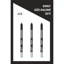 Mabeyn Waterproof Eye Pencil 3'lü Set NO:123