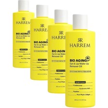 Mabeyn Harrem Bio Aging Kuru Ciltler Için Makyaj Temizleme Yağı (4 Paketi)