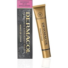 Mabeyn Dermacol -Up Cover Su Geçirmez Hipoalerjenik Spf 30 #215 (Tüm Akne Izleri ve Dövmeleri Kapatır)