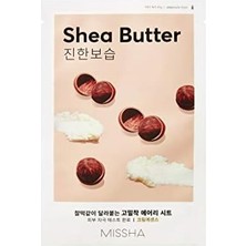 Mabeyn Shea Yağı Özlü Besleyici ve Yoğun Nemlendirici Yaprak Maske (1AD) Airy Fit Sheet Mask Shea Butter