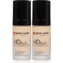 Mabeyn Hd Blur Pürüzsüz Görünüm Veren Mat Fondöten (Fair, 30 Ml) (2 Paketi)