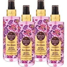 Mabeyn Pj Body Splash Kisses 250 ml x 4