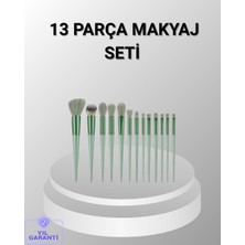 TKÇ 13 Parça Makyaj Fırça Seti – Ergonomik Dökülme Yapmayan Taşınabilir