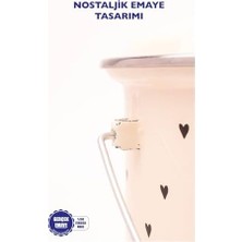 Mabeyn Cupid Kalp Desenli Yoğurt/bakliyat Bakracı (20 Cm-3 Litre-Tüm Ocaklarla Uyumlu)