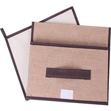 Mabeyn Kapaklı Saklama Kutuları, Premium Kumaş Malzeme ile Dayanıklı ve Hafif, Büyük Boy Depolama Çözümü, Ev ve Ofis Organizasyonu Için Ideal, Storage Box ile Uyumlu