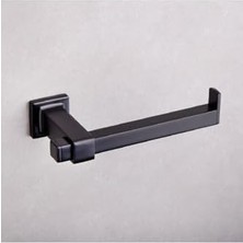 Mabeyn Q-Lıne Tuvalet Kağıtlığı Siyah Renk 41X73X157 mm