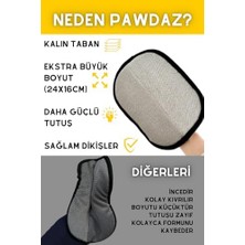 Berry Store Elektrostatik Tüy Toplama Eldiveni (24X16 Cm) – Kalın Tabanlı Kedi Köpek Tüy Temizleyici Rulo Fırça