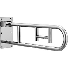 Mabeyn R8962FD 76,20 cm Kapaklı Banyo Tutacağı, Tuvalet Kağıdı Tutuculu