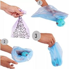 Berry Store Kedi Köpek Kaka Poşeti Kedi Köpek Kaka Torbası Evcil Hayvan Dışkı Torbası 24 Rulo Eko Paket