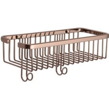 Mabeyn Banyo Duş Raf Sistemi Rose Renk 129X120X282 mm
